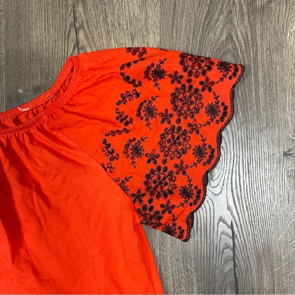 H&M coral off the shoulder top - Picture 2 of 6